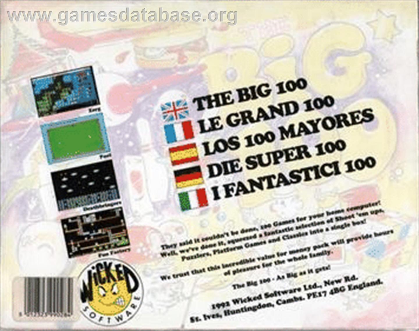 Adonis - Commodore 64 - Artwork - Box Back