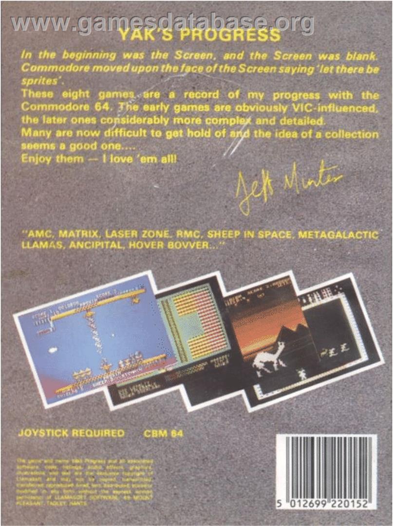 Ancipital - Commodore 64 - Artwork - Box Back