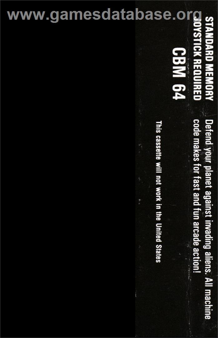 Annihilator - Commodore 64 - Artwork - Box Back