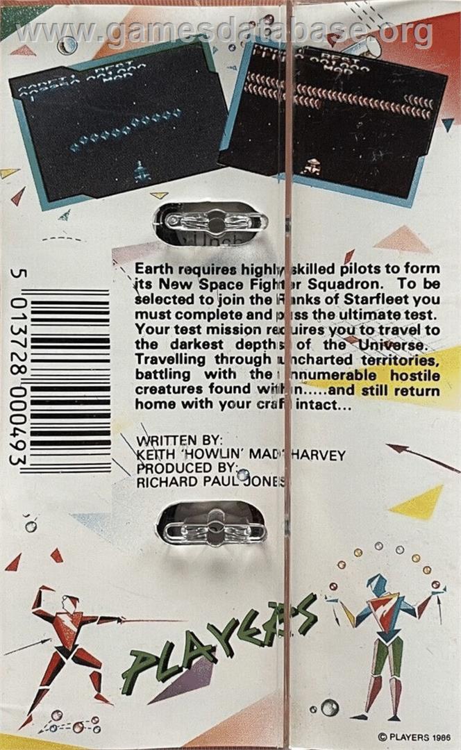 Auriga - Commodore 64 - Artwork - Box Back