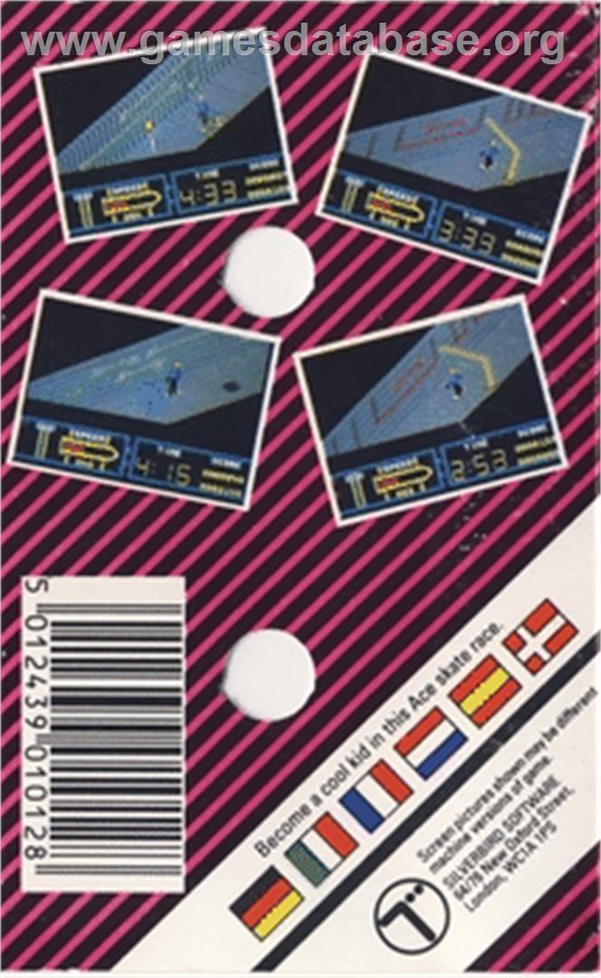 Cheap Skate - Commodore 64 - Artwork - Box Back