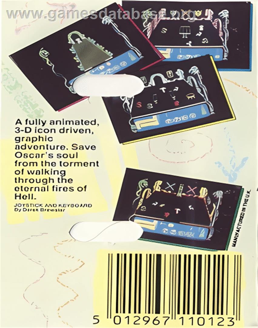 Con-quest - Commodore 64 - Artwork - Box Back