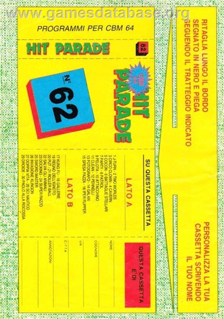 Ditris - Commodore 64 - Artwork - Box Back