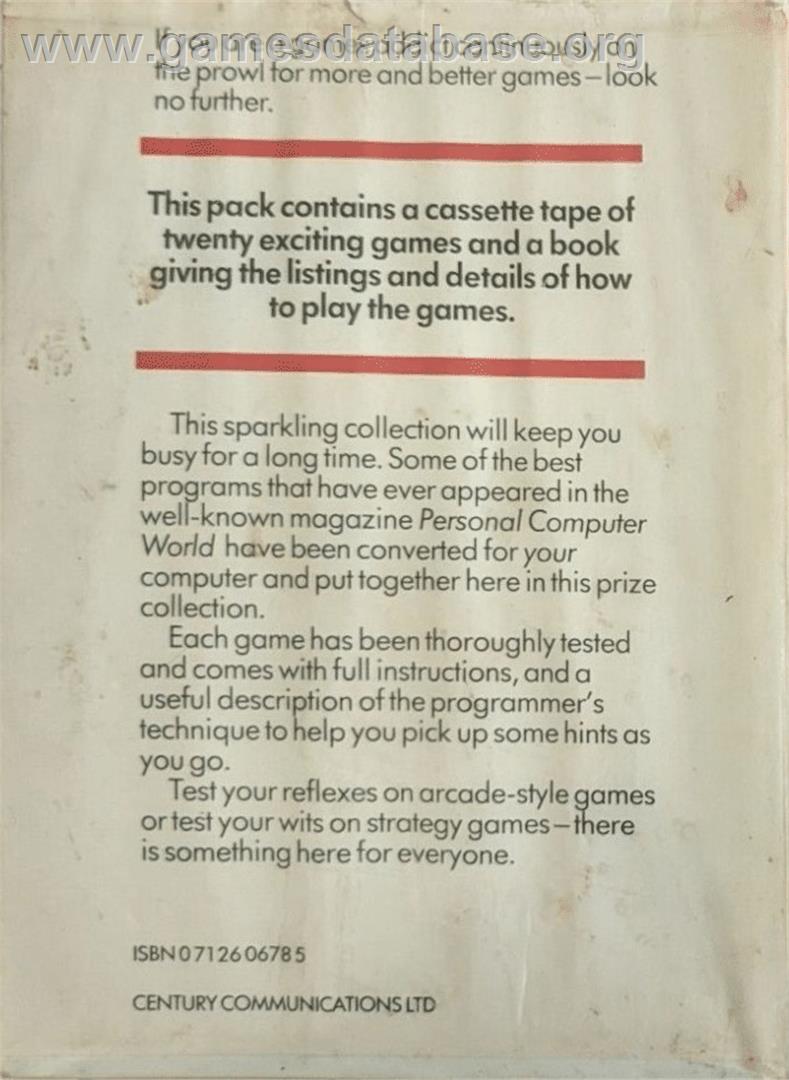 Dog Fight - Commodore 64 - Artwork - Box Back