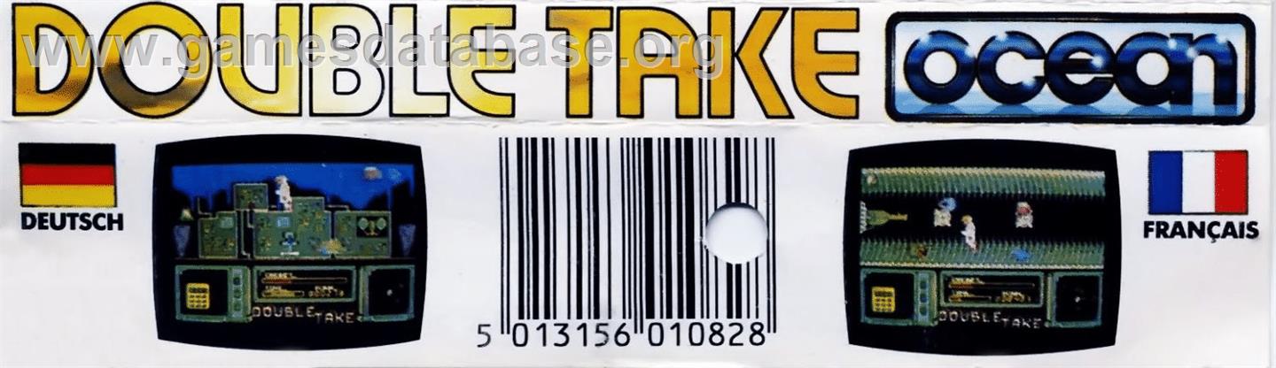 Double Take (Compute!) - Commodore 64 - Artwork - Box Back