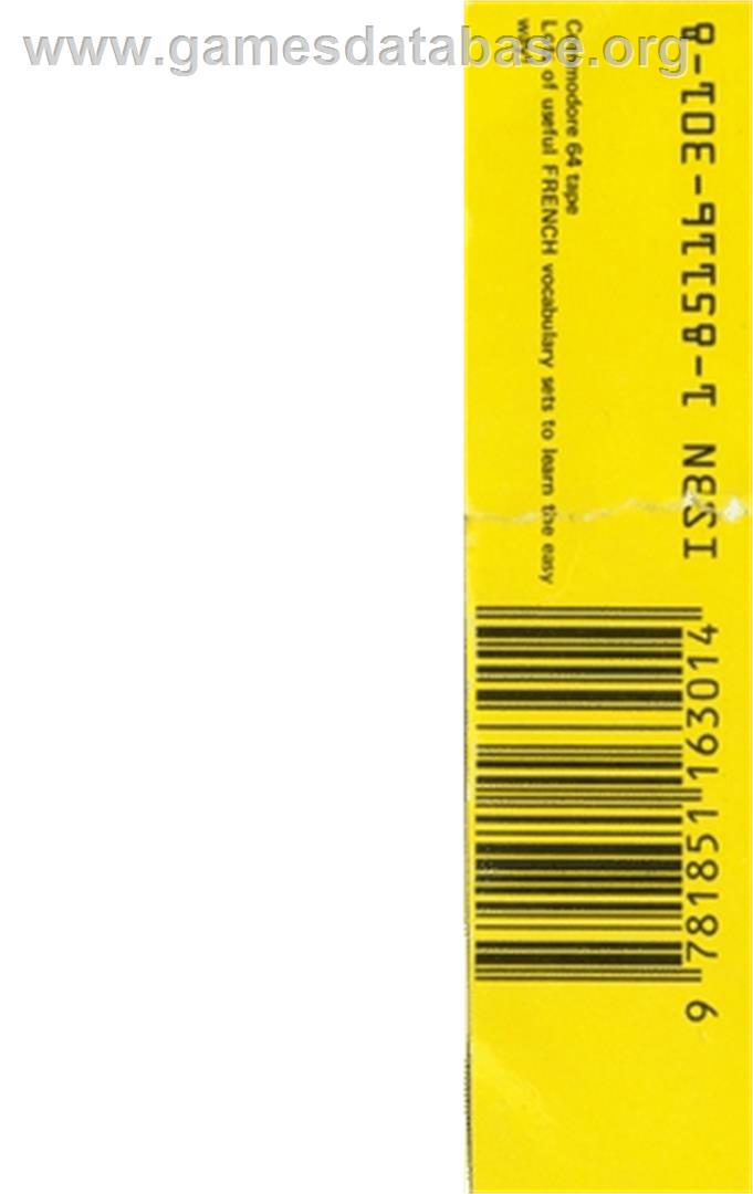 Eiffel Tower - Commodore 64 - Artwork - Box Back