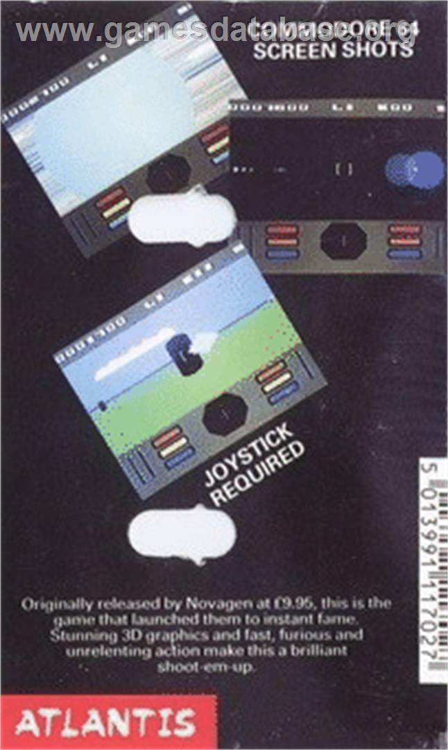 Encounter (Novagen) - Commodore 64 - Artwork - Box Back