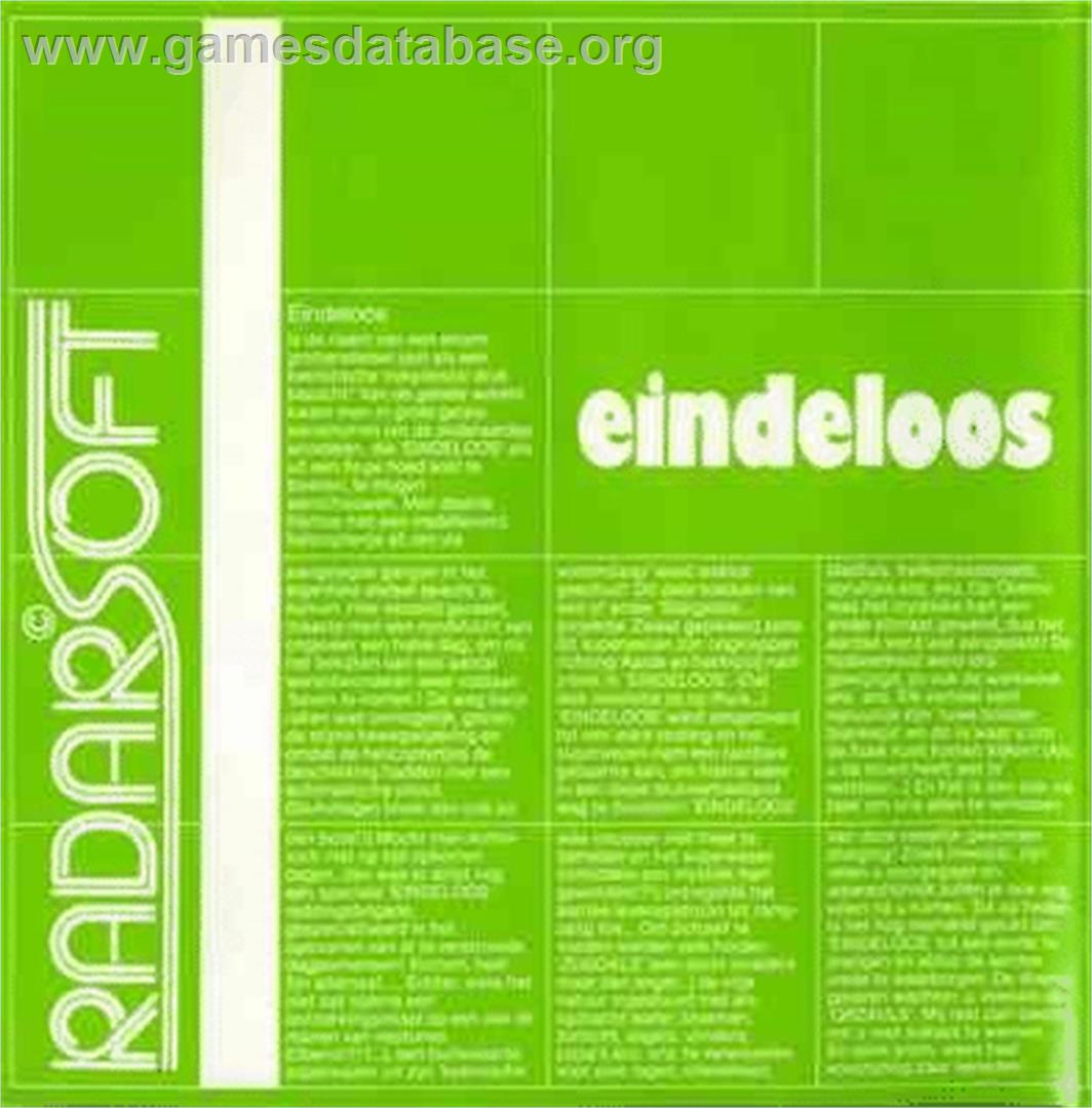 Endless - Commodore 64 - Artwork - Box Back