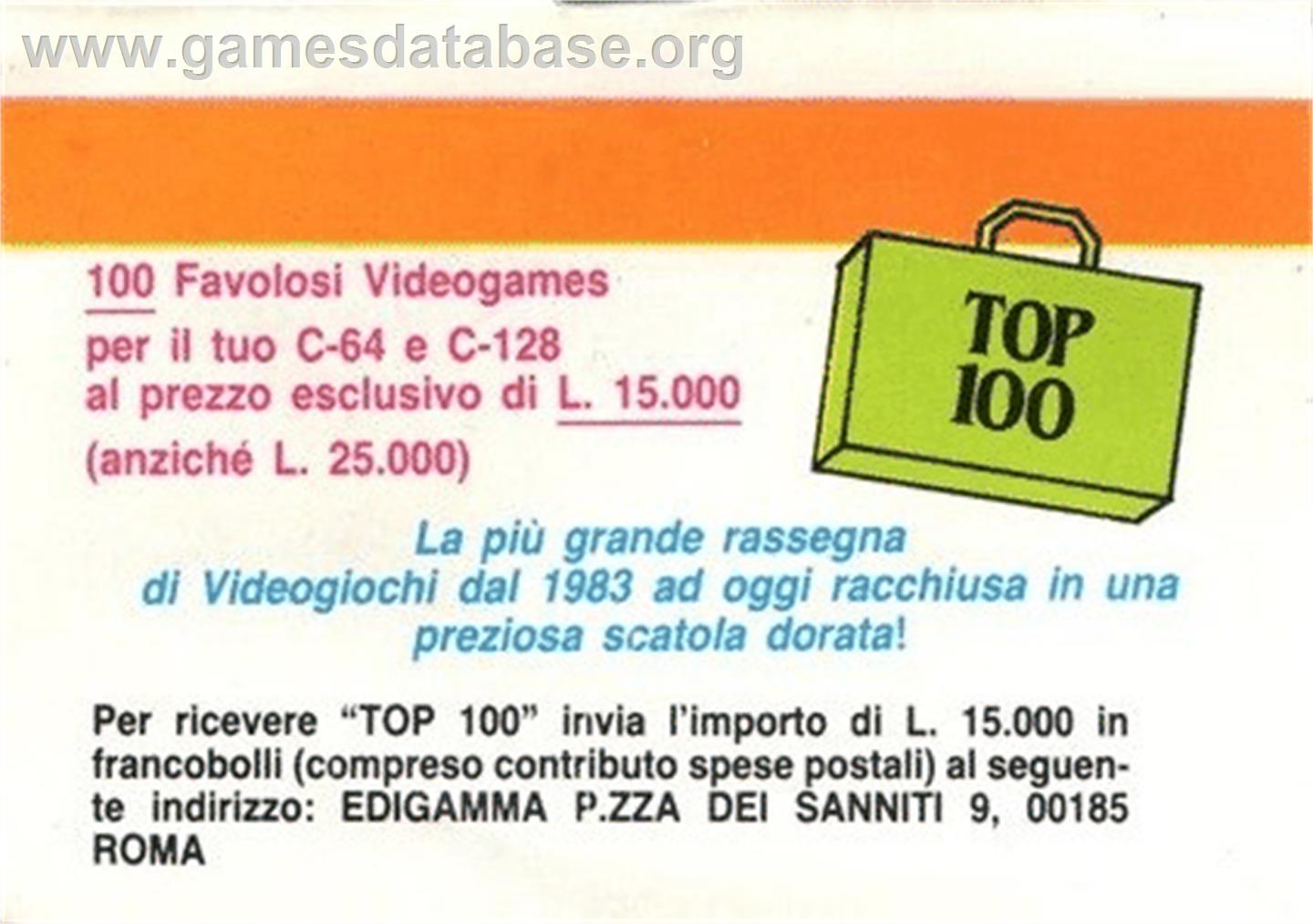 Ice-cold 2 - Commodore 64 - Artwork - Box Back