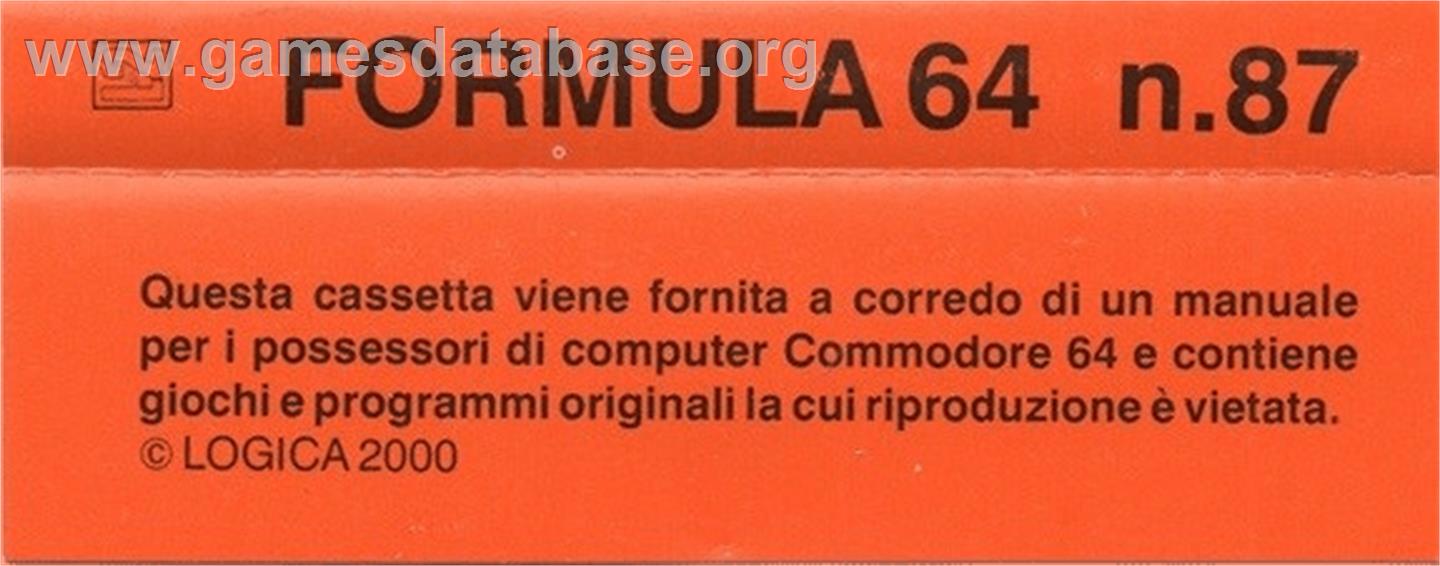 Lettrix V1.0 - Commodore 64 - Artwork - Box Back