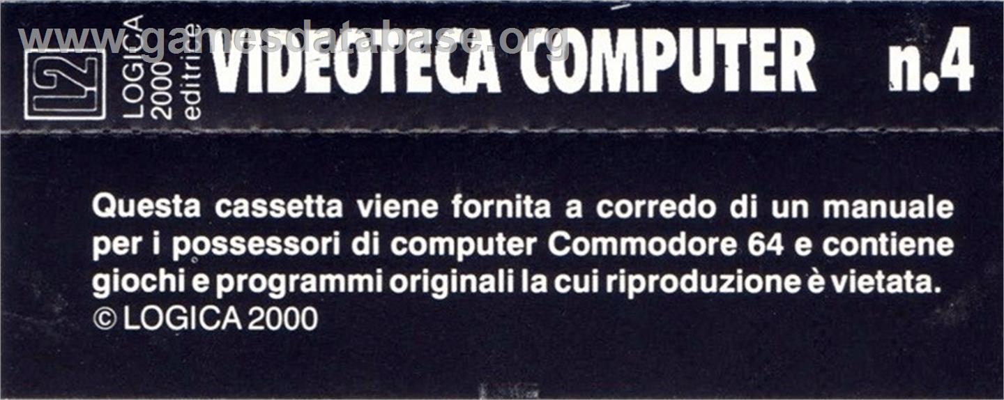 Lunari - Commodore 64 - Artwork - Box Back