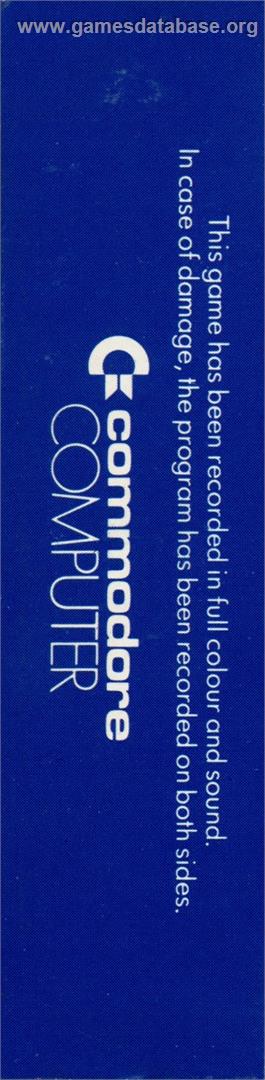 Maggotmania - Commodore 64 - Artwork - Box Back