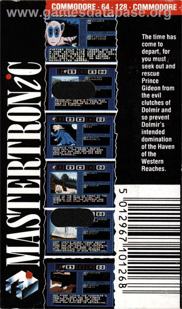 Majik - Commodore 64 - Artwork - Box Back