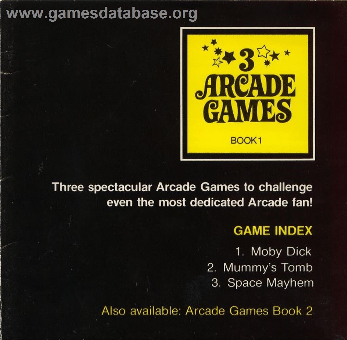 Moby Dick - Commodore 64 - Artwork - Box Back