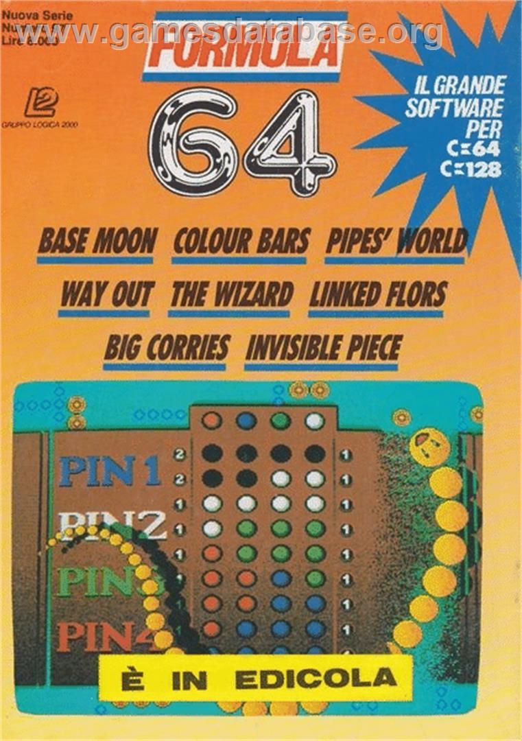 Moonracer - Commodore 64 - Artwork - Box Back
