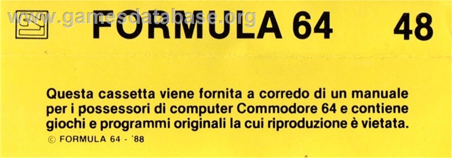 Nucleus - Commodore 64 - Artwork - Box Back