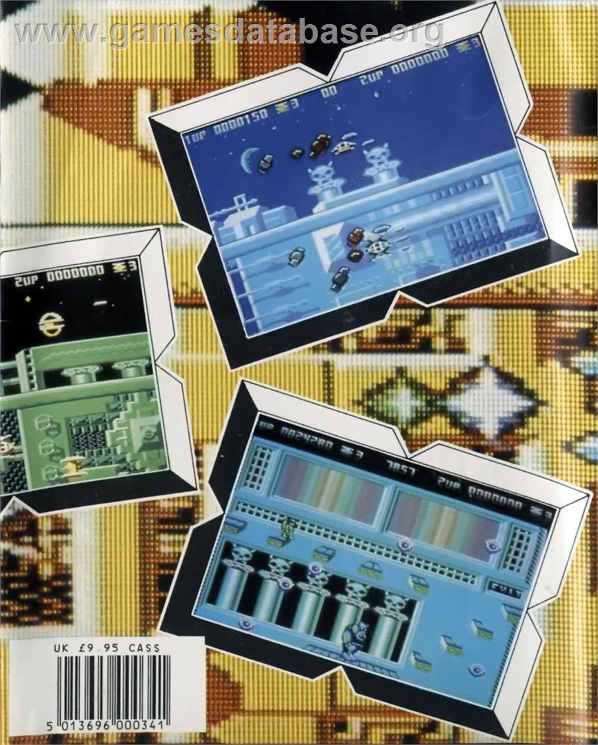 Octapolis - Commodore 64 - Artwork - Box Back