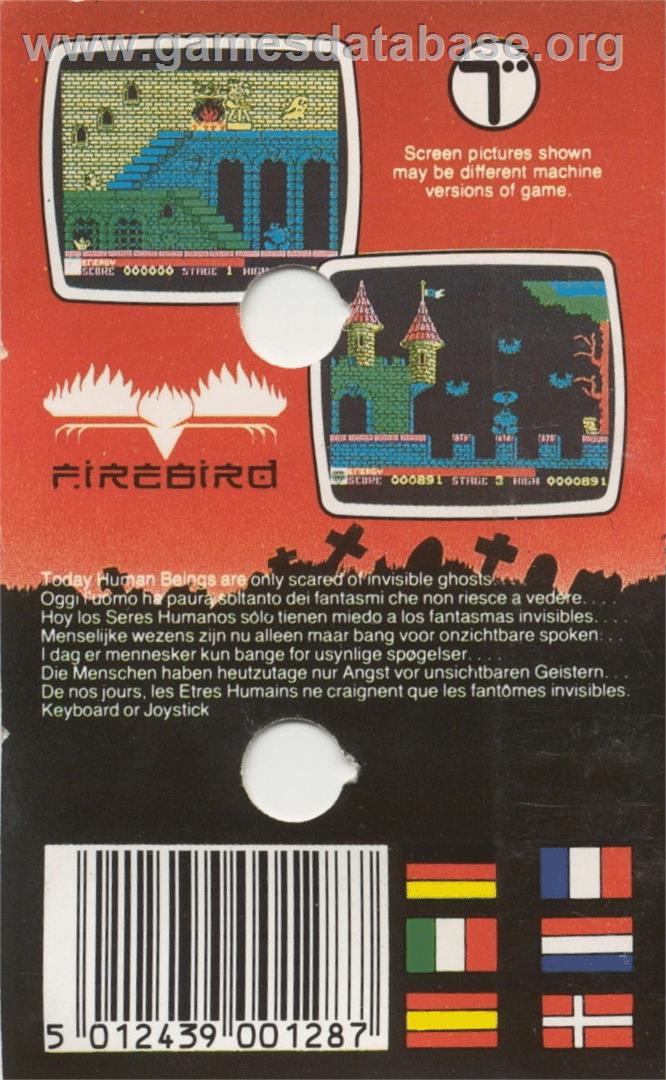 Olli And Lissa - Commodore 64 - Artwork - Box Back