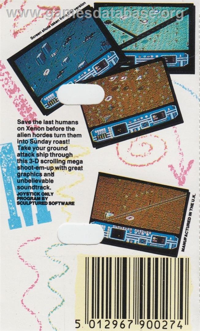 Panther - Buccaneer - Commodore 64 - Artwork - Box Back