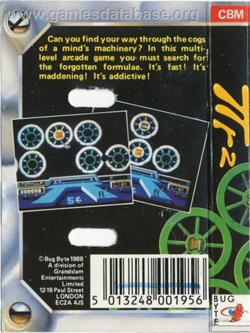 Pi. R Squared - Commodore 64 - Artwork - Box Back