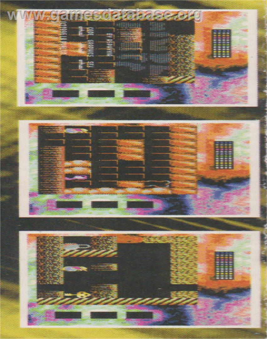 Pluff - Commodore 64 - Artwork - Box Back