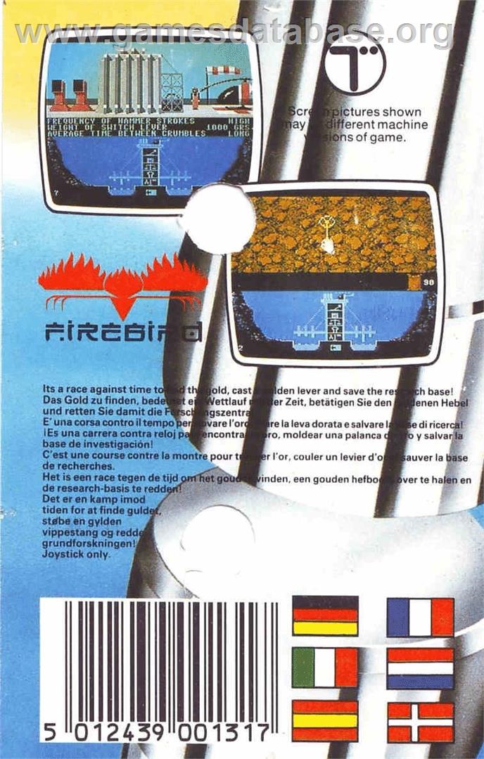 Pneumatic Hammers - Commodore 64 - Artwork - Box Back