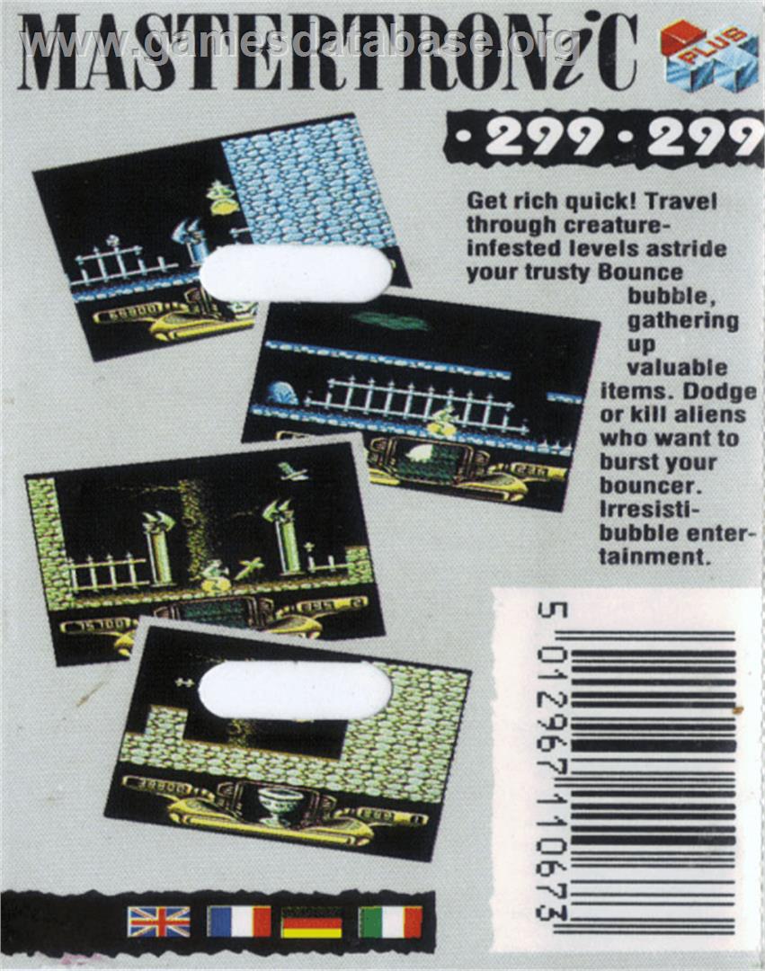 Psycho Hopper - Commodore 64 - Artwork - Box Back