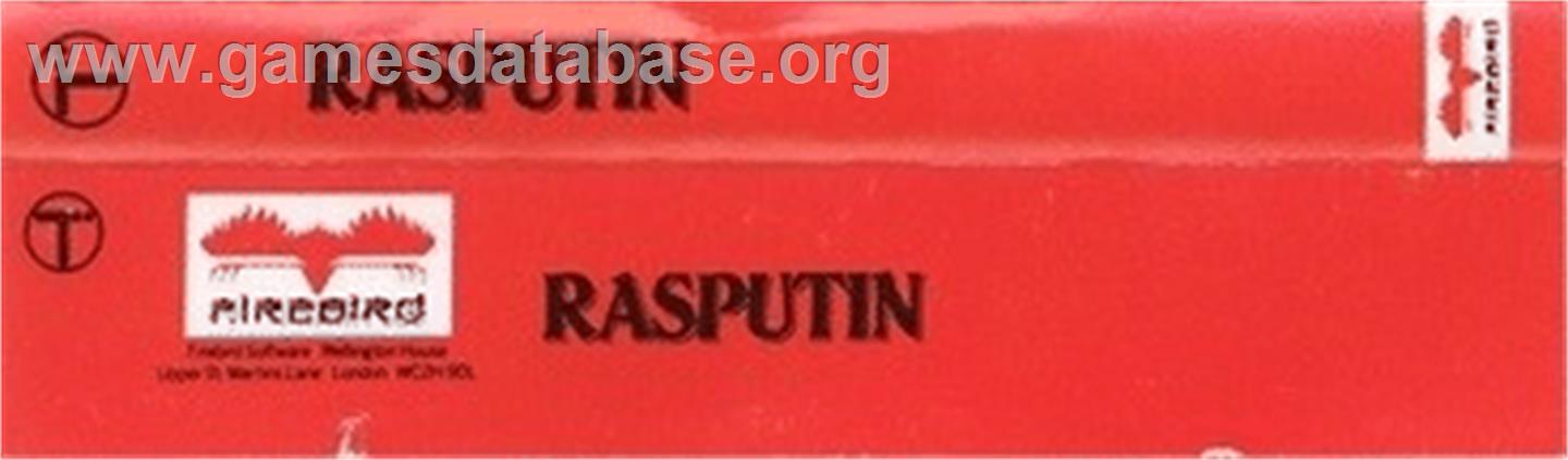Rasputin - Commodore 64 - Artwork - Box Back