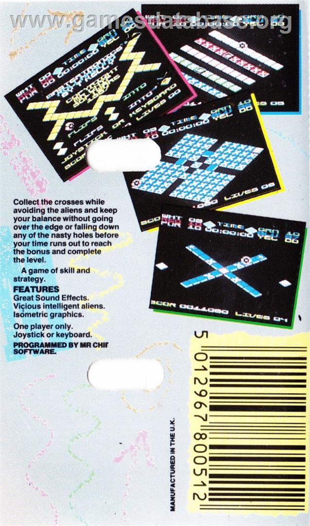 Rollaround - Commodore 64 - Artwork - Box Back