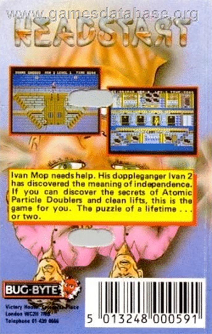 Schizofrenia - Commodore 64 - Artwork - Box Back