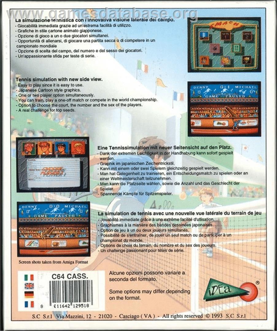 Smash (Idea Software) - Commodore 64 - Artwork - Box Back