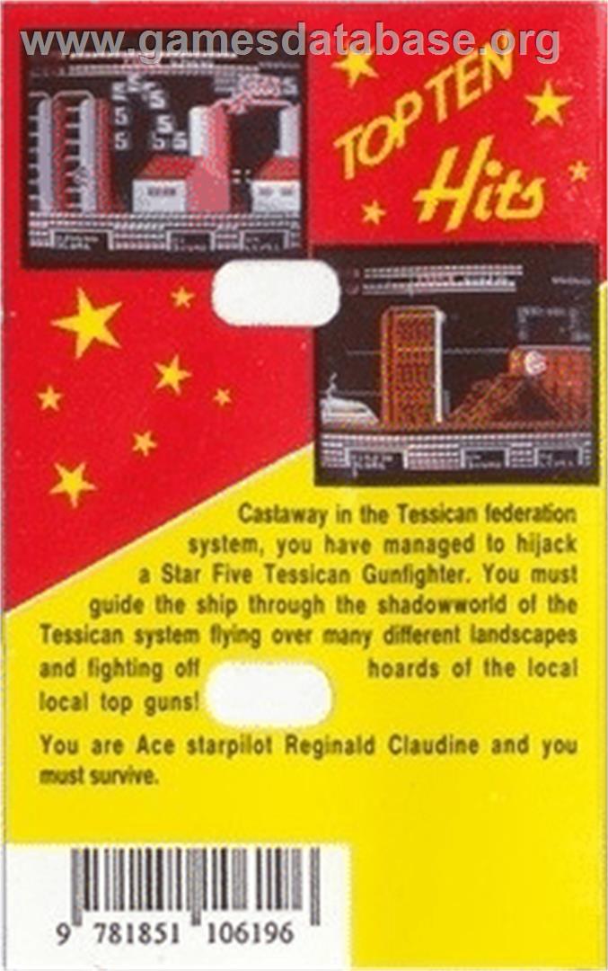 Space Relief - Commodore 64 - Artwork - Box Back