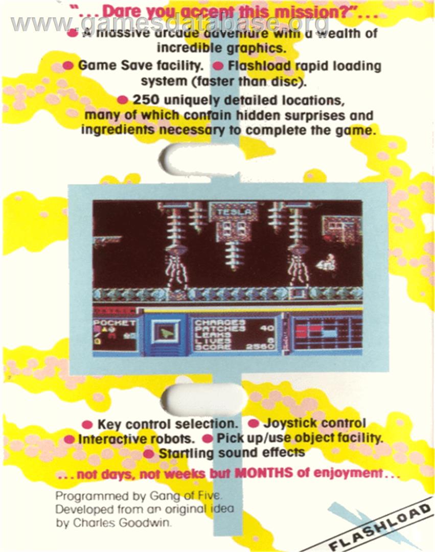 Strange Loop - Commodore 64 - Artwork - Box Back
