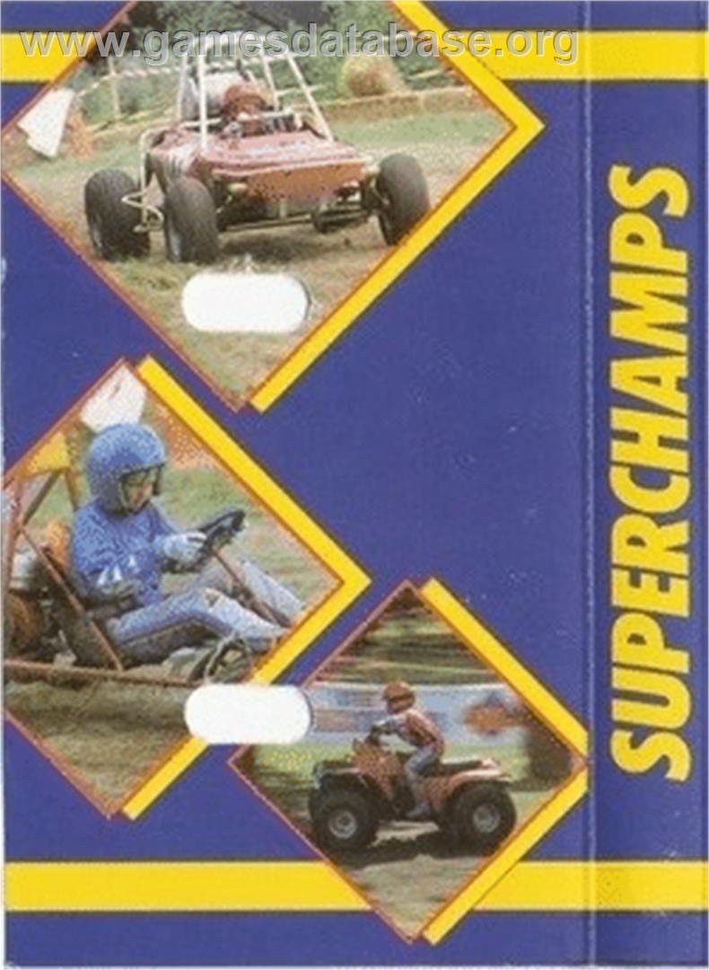 Super Champs - Commodore 64 - Artwork - Box Back