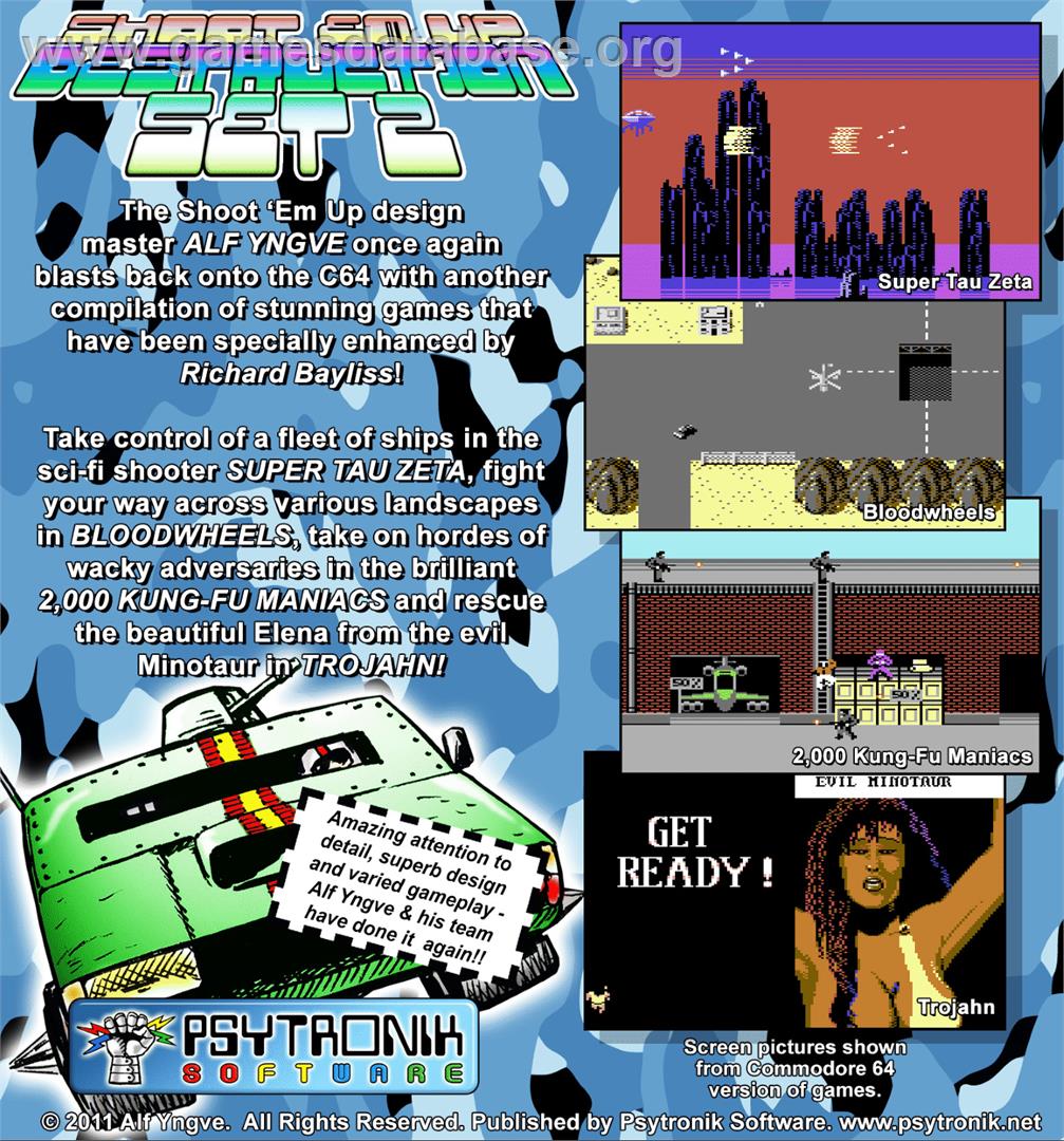 Trojahn - Commodore 64 - Artwork - Box Back