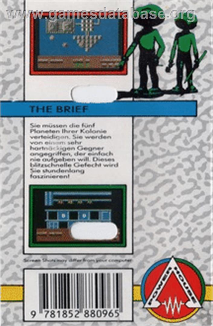 Zip - Commodore 64 - Artwork - Box Back