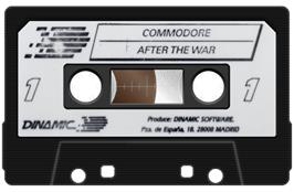 Cartridge artwork for After the War on the Commodore 64.