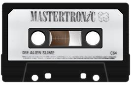 Cartridge artwork for Alien Slime, Die on the Commodore 64.