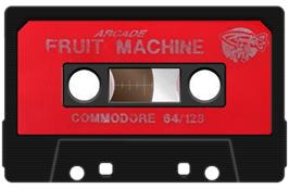 Cartridge artwork for Arcade Fruit Machine on the Commodore 64.