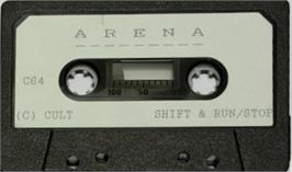Cartridge artwork for Arena (CA-Verlag) on the Commodore 64.