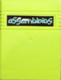 Cartridge artwork for Assembloids on the Commodore 64.