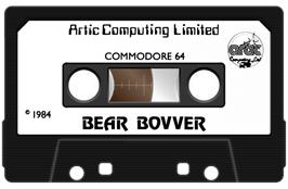 Cartridge artwork for Bear Bovver on the Commodore 64.