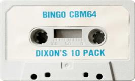 Cartridge artwork for Bingo (CA-Verlag) on the Commodore 64.
