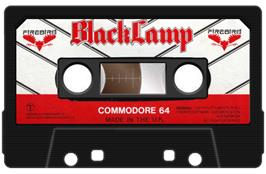 Cartridge artwork for Black Lamp on the Commodore 64.
