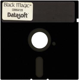 Cartridge artwork for Black Magic on the Commodore 64.