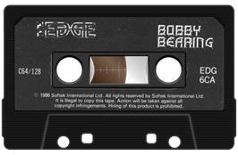 Cartridge artwork for Bobby Bearing on the Commodore 64.