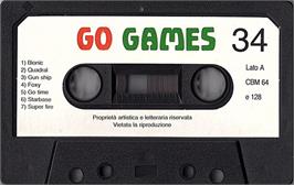 Cartridge artwork for Cargo on the Commodore 64.