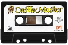 Cartridge artwork for Castle Master on the Commodore 64.