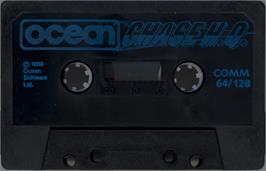 Cartridge artwork for Chase H.q. on the Commodore 64.