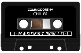 Cartridge artwork for Chiller on the Commodore 64.